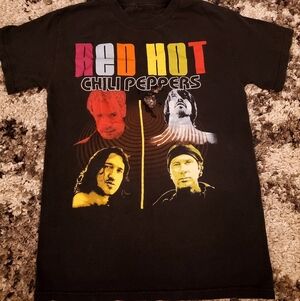 Vintage RARE 90s Red Hot Chili Peppers Concert Tshirt Mens Small